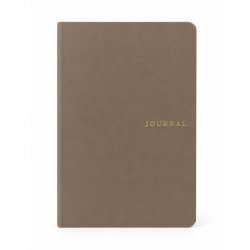 Victoria's Journals - Victorias Journals Smyth Art Vegan Deri Defter 100g 96 Yaprak A5 Düz Bej