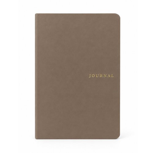 Victorias Journals Smyth Art Vegan Deri Defter 100g 96 Yaprak A5 Düz Bej