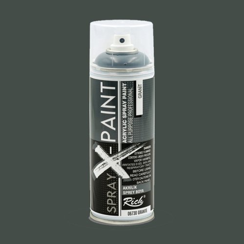 Rich Spray X-Paint Akrilik Sprey Boya 400ml Granit - Granit