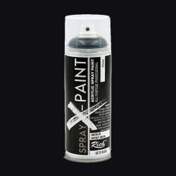 Rich - Rich Spray X-Paint Akrilik Sprey Boya 400ml Siyah