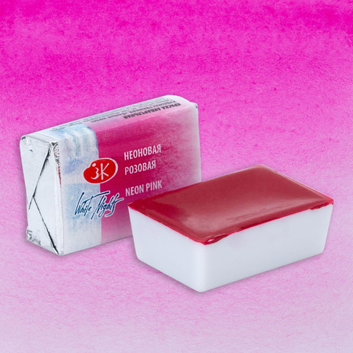 St Petersburg White Nights Tam Tablet Sulu Boya 1/1 Neon Pink 368 - 368 Neon Pink