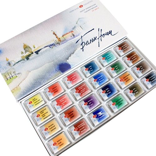 St Petersburg White Nights Extra Fine Sulu Boya Seti 24lü Karton Kutu 1941061