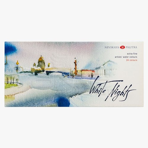 St Petersburg White Nights Extra Fine Sulu Boya Seti 24lü Karton Kutu 1941061