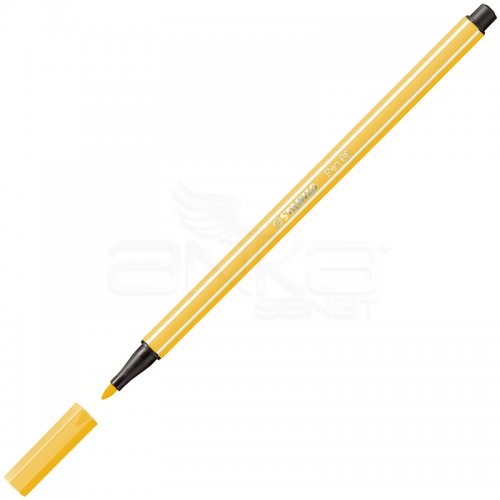 Stabilo Pen 68 Keçe Uçlu Kalem 1mm Sarı