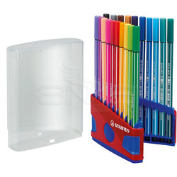 Stabilo - Stabilo Pen 68 Keçe Uçlu Kalem 20li Set