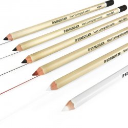 Staedtler - Staedtler Mars Lumograf Pastel Kalem 6lı Set 100P-SBK6 (1)