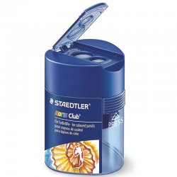 Staedtler - Staedtler Çift Bölmeli Üçgen Kalemtraş 512128 (1)