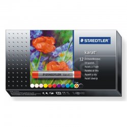 Staedtler - Staedtler Karat Yağlı Pastel Boya 12li Set