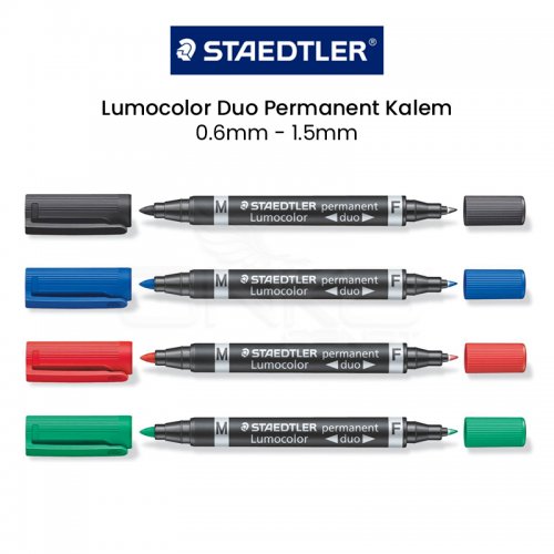 Staedtler Lumocolor Duo Permanent Kalem