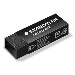 Staedtler - Staedtler Rasoplast Siyah Silgi 526 B20-9