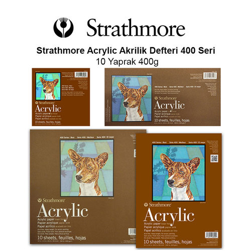 Strathmore Acrylic Akrilik Defteri 400 Seri 10 Yaprak 400g