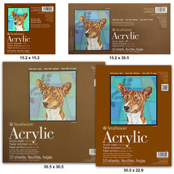 Strathmore - Strathmore Acrylic Akrilik Defteri 400 Seri 10 Yaprak 400g (1)