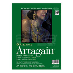 Strathmore - Strathmore Artagain Drawing Paper Siyah 24 Yaprak 160g 400 Series (1)