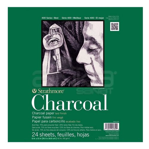 Strathmore Charcoal 24 Yaprak 90g 400 Series