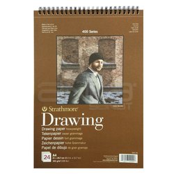 Strathmore - Strathmore Drawing Heavyweight Eskiz Defteri 24 Yaprak 163g 400 Series (1)