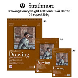 Strathmore - Strathmore Drawing Heavyweight Eskiz Defteri 24 Yaprak 163g 400 Series