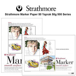 Strathmore - Strathmore Marker Paper 50 Yaprak 50g 500 Series