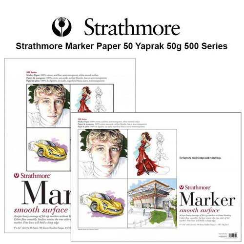 Strathmore Marker Paper 50 Yaprak 50g 500 Series