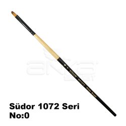 Südor - Südor 1072 Seri Kedi Dili Yağlı Boya-Akrilik Boya Fırçası (1)