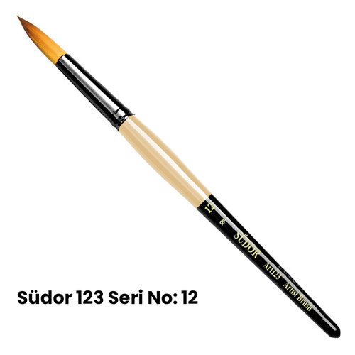 Südor 123 Seri Sentetik Yuvarlak Uçlu Fırça