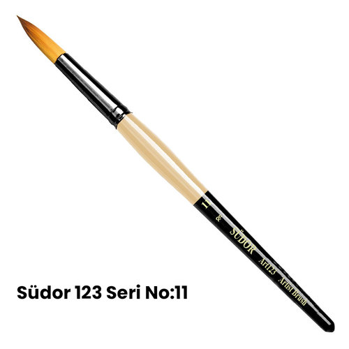 Südor 123 Seri Sentetik Yuvarlak Uçlu Fırça