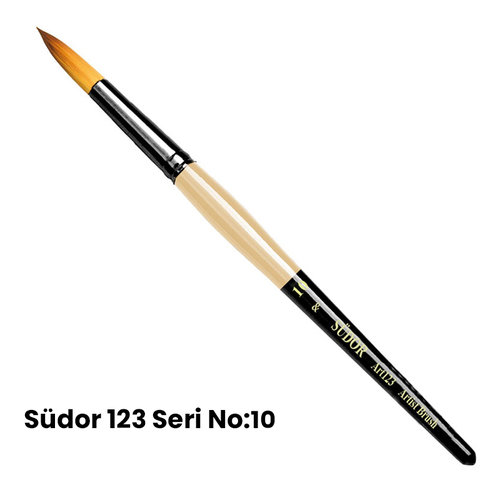 Südor 123 Seri Sentetik Yuvarlak Uçlu Fırça