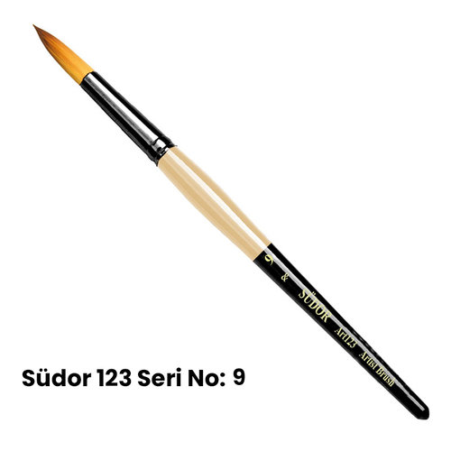 Südor 123 Seri Sentetik Yuvarlak Uçlu Fırça