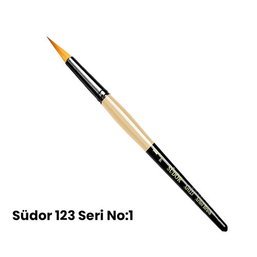 Südor 123 Seri Sentetik Yuvarlak Uçlu Fırça