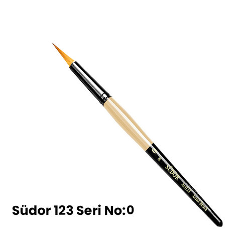 Südor 123 Seri Sentetik Yuvarlak Uçlu Fırça