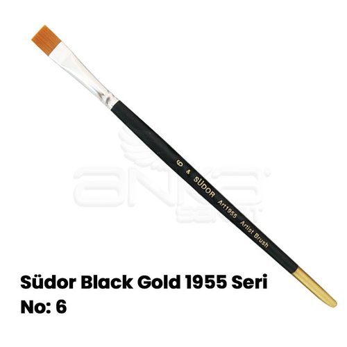 Südor Black Gold 1955 Seri Düz Kesik Uçlu Fırça