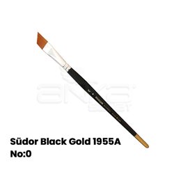 Südor - Südor Black Gold 1955A Seri Yan Kesik Uçlu Fırça (1)