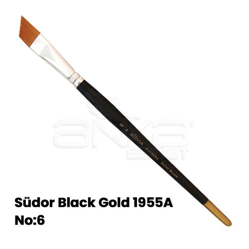 Südor Black Gold 1955A Seri Yan Kesik Uçlu Fırça