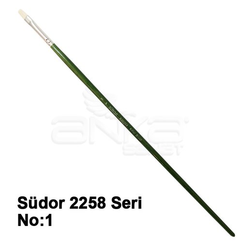 Südor 2258 Seri Düz Kesik Uçlu Kıl Fırça
