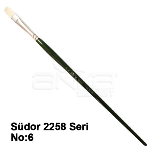 Südor 2258 Seri Düz Kesik Uçlu Kıl Fırça