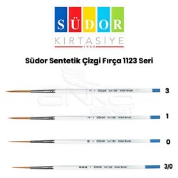 Südor - Südor 1123 Seri Sentetik Çizgi Fırça