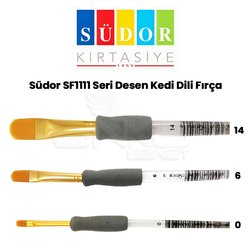 Südor SF1111 Seri Desen Kedi Dili Fırça - Thumbnail