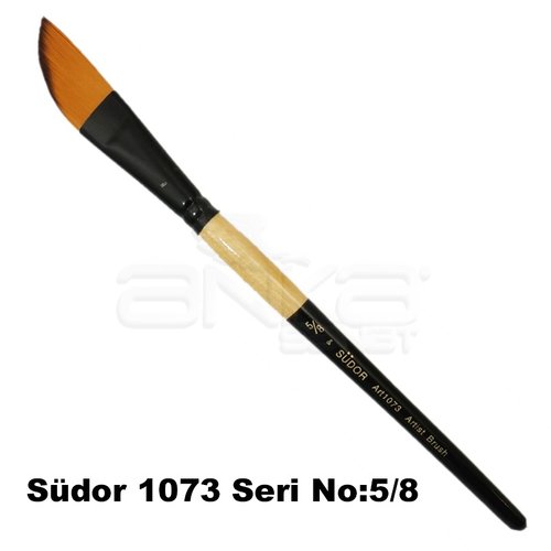 Südor 1073 Seri Yan Kesik Uçlu Fırça