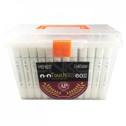 Superior Çift Uçlu Art Marker MS-837 60lı Set Plastik Kutu - Thumbnail