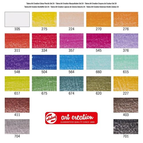 Talens Art Creation Profesyonel Kuru Boya Seti 24lü