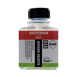 Amsterdam - Talens Amsterdam Glazing Medium Parlak 018 75ml