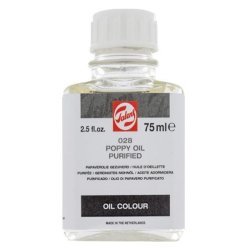 Amsterdam - Talens Amsterdam Purified Linsed Oil Saf Haşhaş Yağı 75ml 028