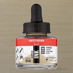 Amsterdam - Talens Amsterdam Acrylic Ink 30ml 815 Pewter