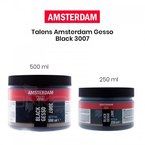 Talens Amsterdam Gesso Black 3007