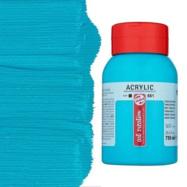 Talens Art Creation Akrilik Boya 750ml Turquoise Green 661