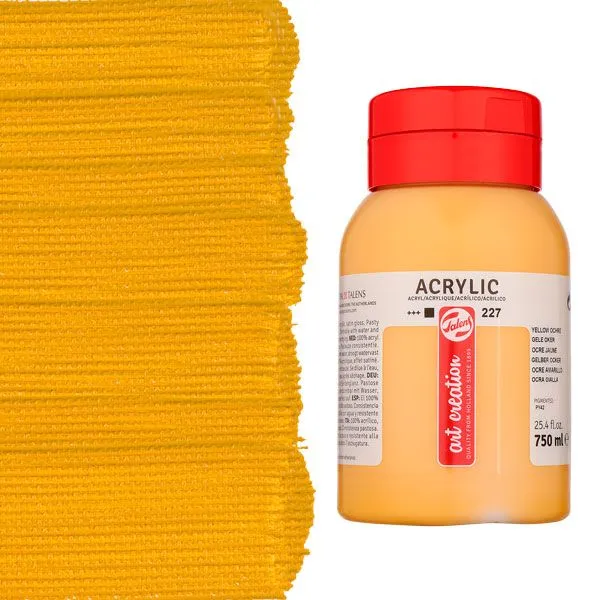 Art Creation - Talens Art Creation Akrilik Boya 750ml Yellow Ochre 227