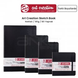 Talens Art Creation Dot Sketch Book Nokta İzli Çizim Defteri Dikey 80 Yaprak 80g - Thumbnail