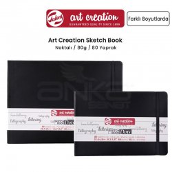 Talens Art Creation Dot Sketch Book Nokta İzli Çizim Defteri Yatay 80 Yaprak 80g - Thumbnail