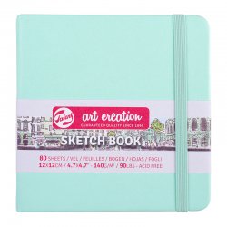 Art Creation - Talens Art Creation Sketch Book 12x12cm 140g 80 Yaprak Pastel Renkler (1)