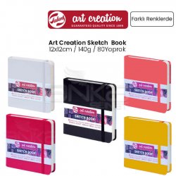 Art Creation - Talens Art Creation Sketch Book 12x12cm 140g 80 Yaprak