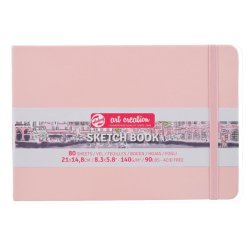 Art Creation - Talens Art Creation Sketch Book 21x14,8cm 140g 80 Yaprak Pastel Pink